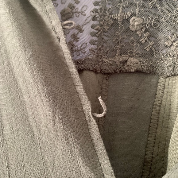 Short green summer dress - Picture 4 of 4